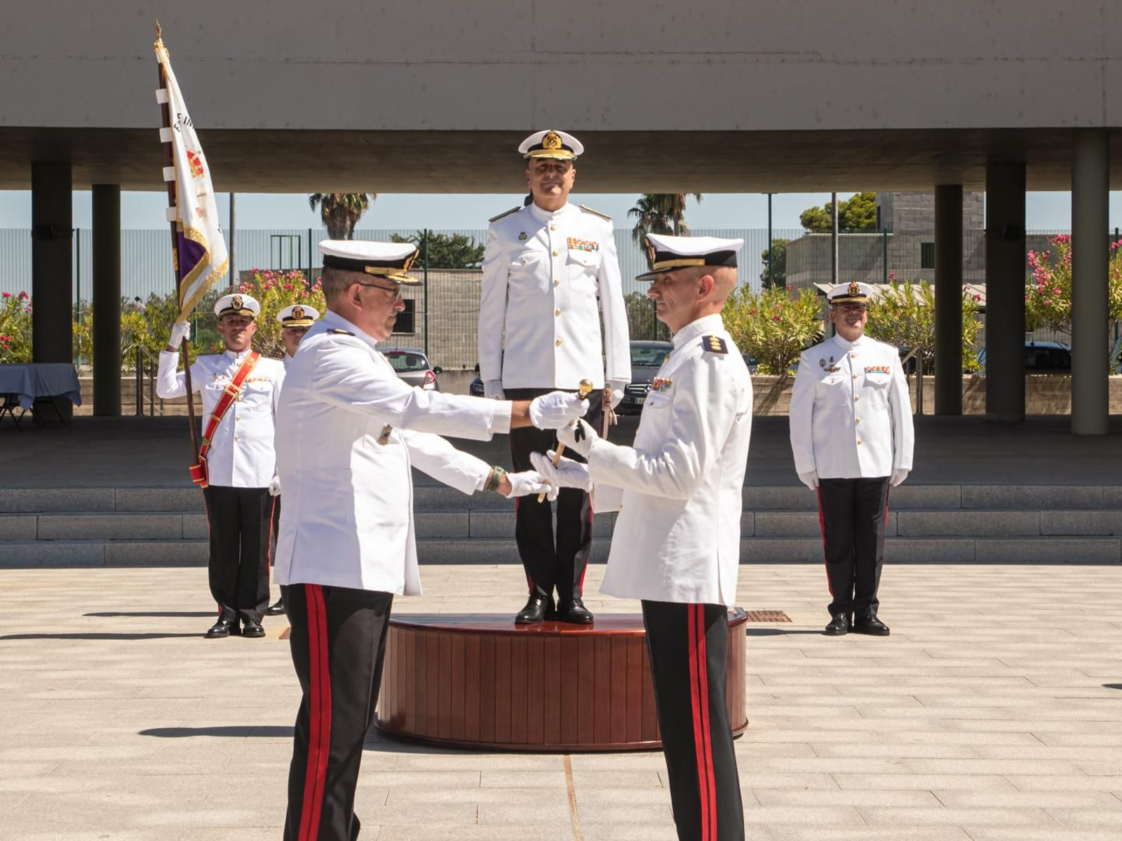Relevo de mando en el Cuartel General de Infantería de Marina: el coronel Roberto Mármol Díaz, nuevo Jefe del Estado Mayor