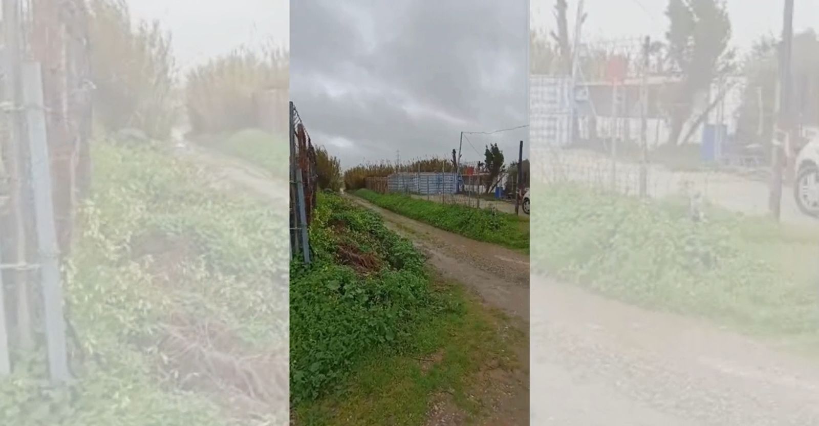 Desalojo en Peguerillas por el temporal