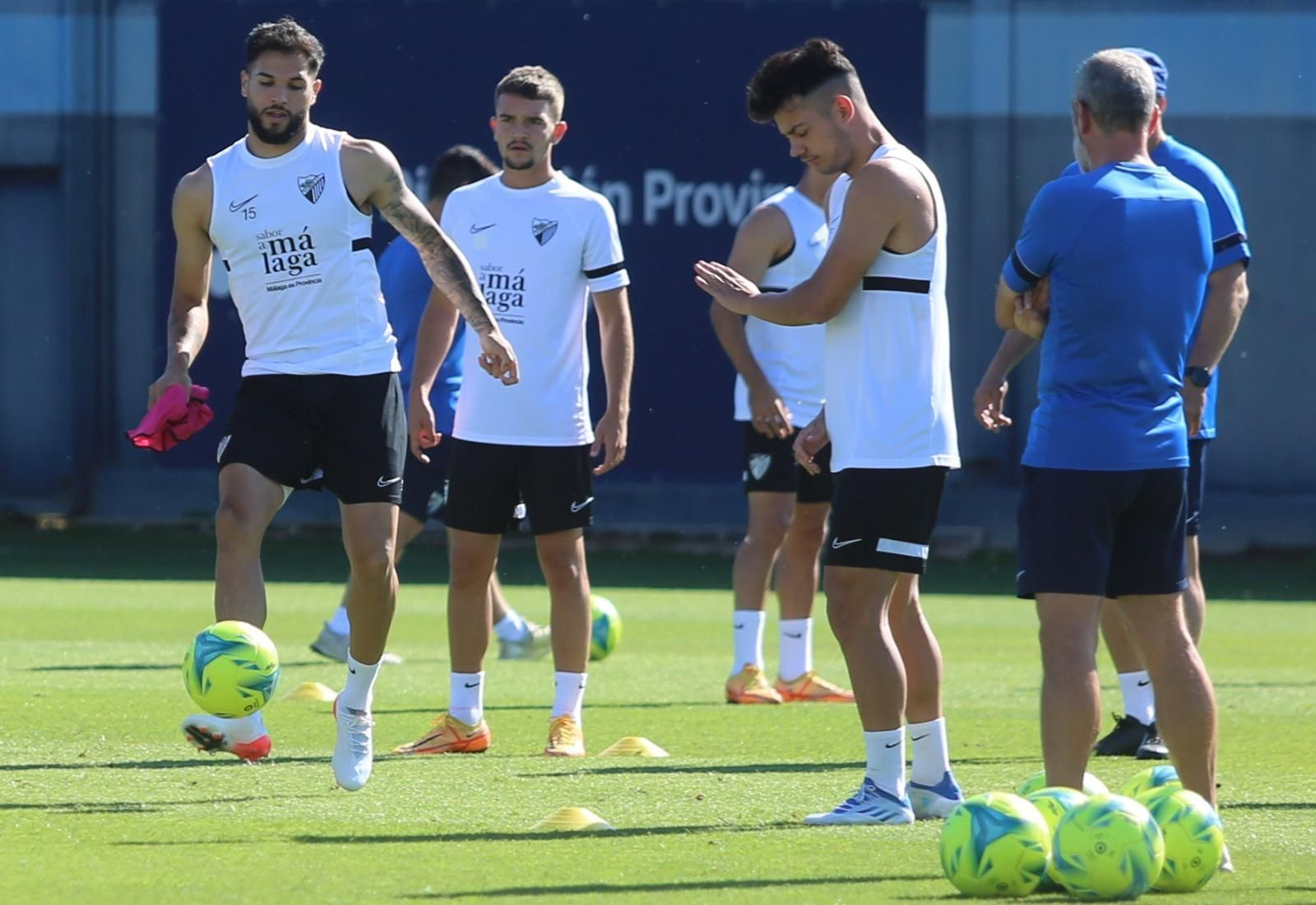 Las fotos del Málaga CF en su última semana