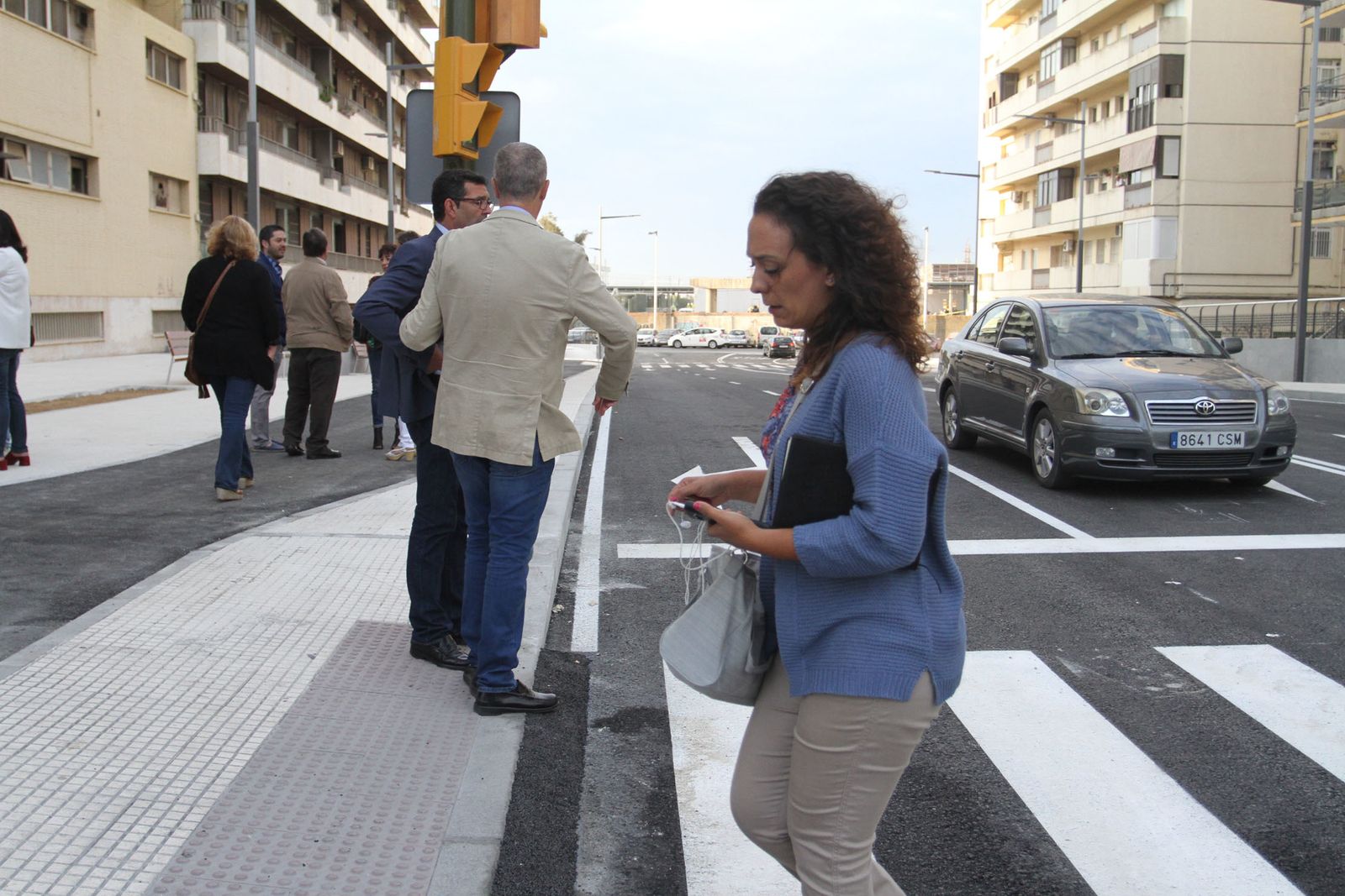 Reapertura de la Avenida de Cádiz al tráfico.