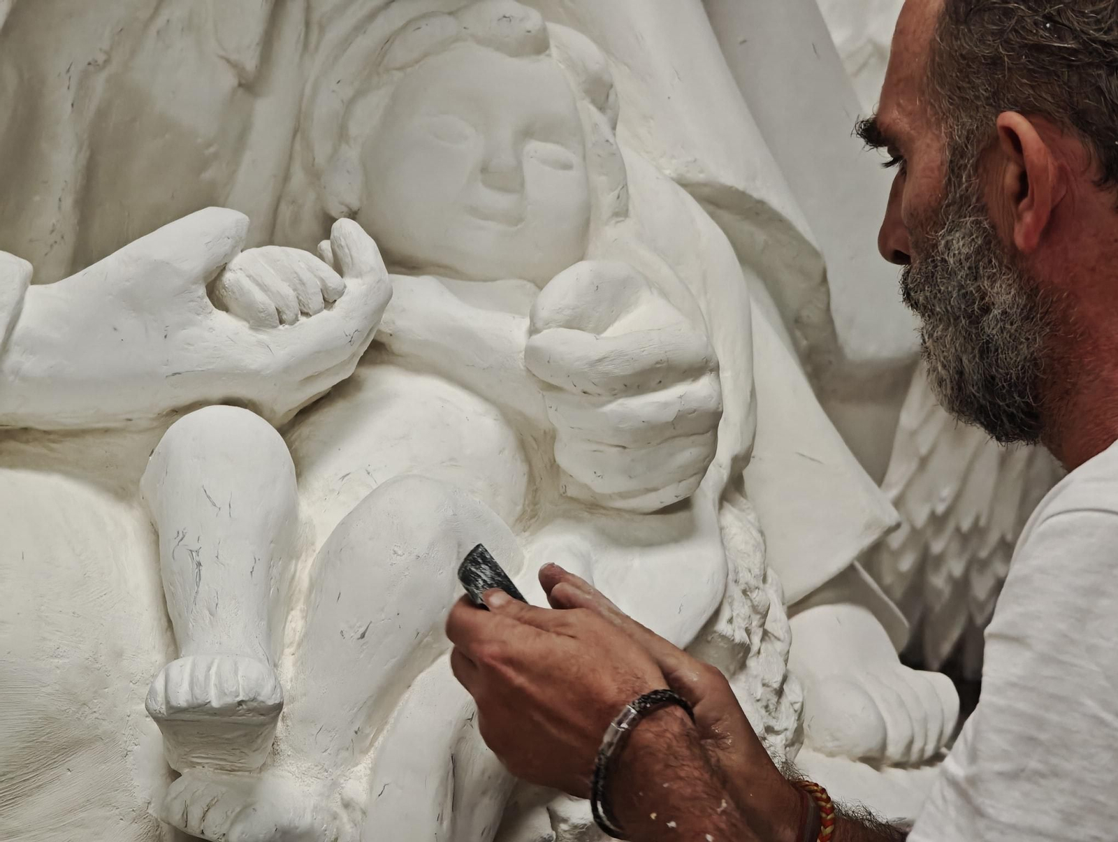 Una obra de arte de gran tamaño que podrás ver estas Navidades en Lepe