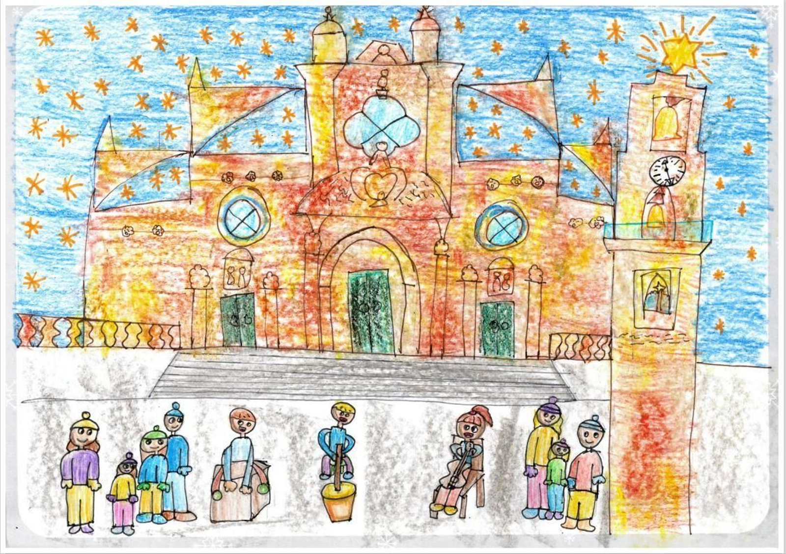 Concurso infantil Dibuja y Pinta la Navidad 2022 de El Corte Inglés