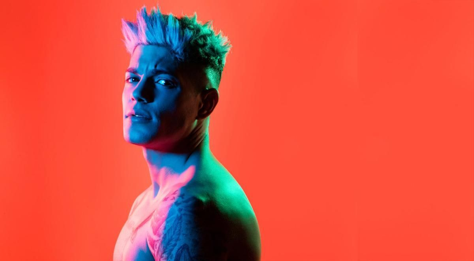 David Lafuente, en la imagen promocional del videoclip 'Quiero olvidarte'.