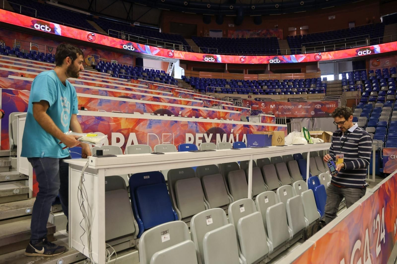 El Unicaja prueba el Carpena en modo Copa del Rey El Unicaja prueba el Carpena en modo Copa del Rey