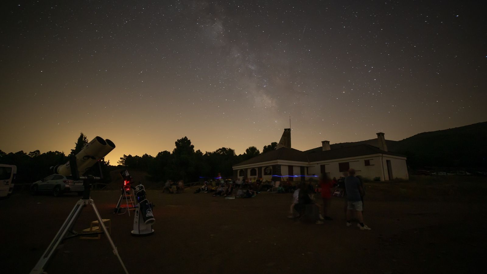 Observación de las estrellas.