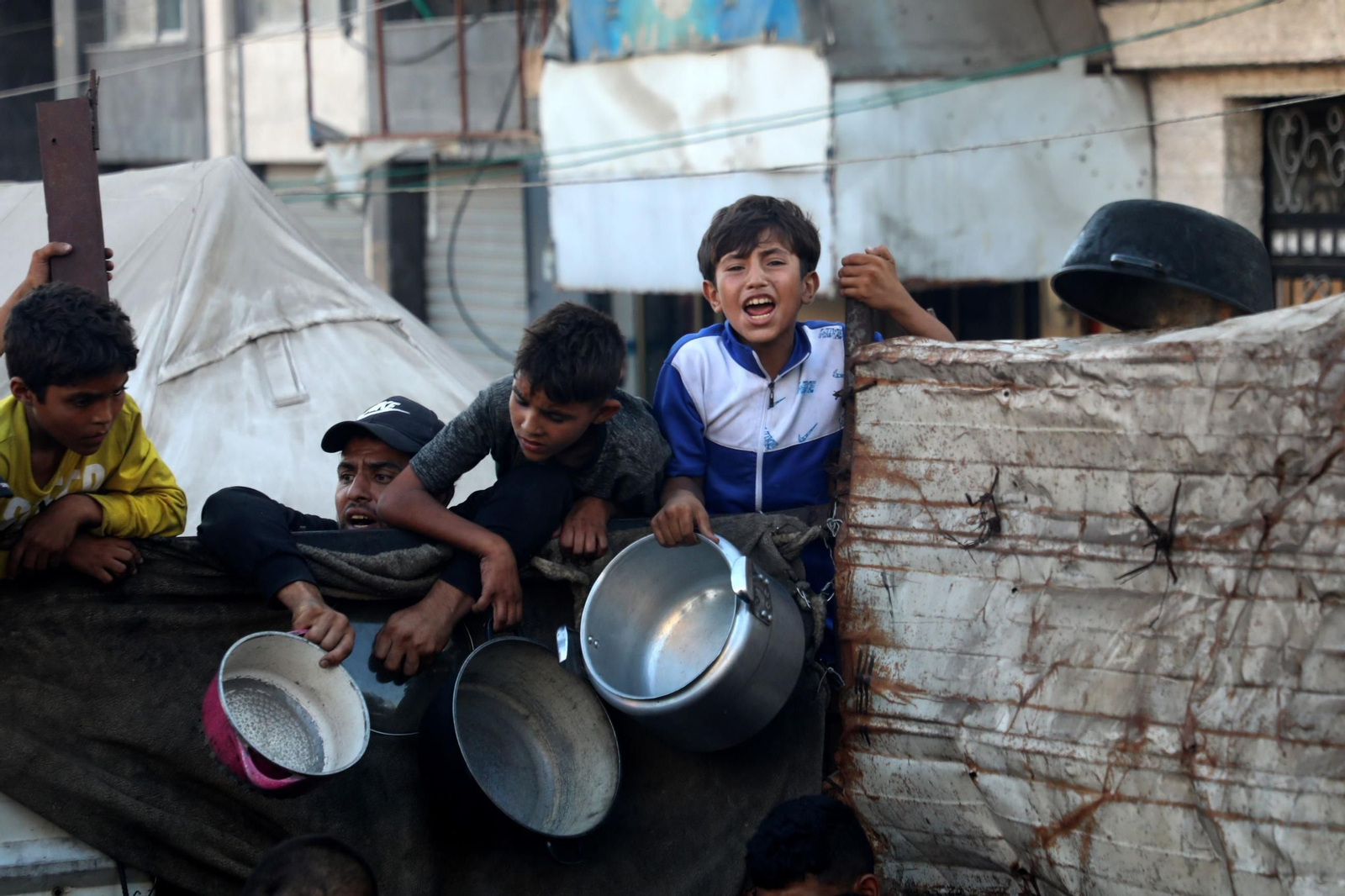 La ONU advierte del grave riesgo de hambruna en Gaza: "Se está agotando el tiempo".