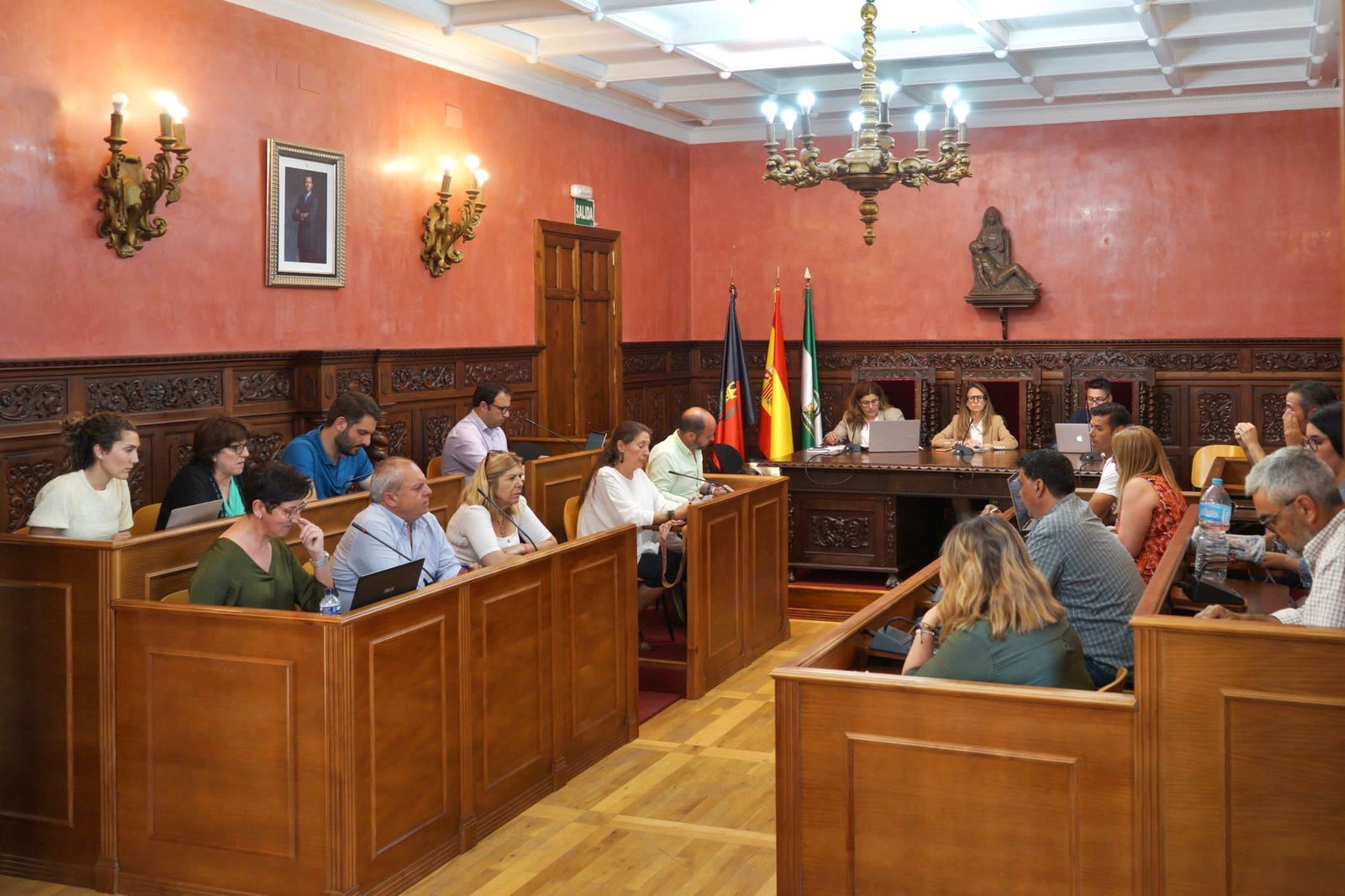 Pleno del Ayuntamiento de Ayamonte.