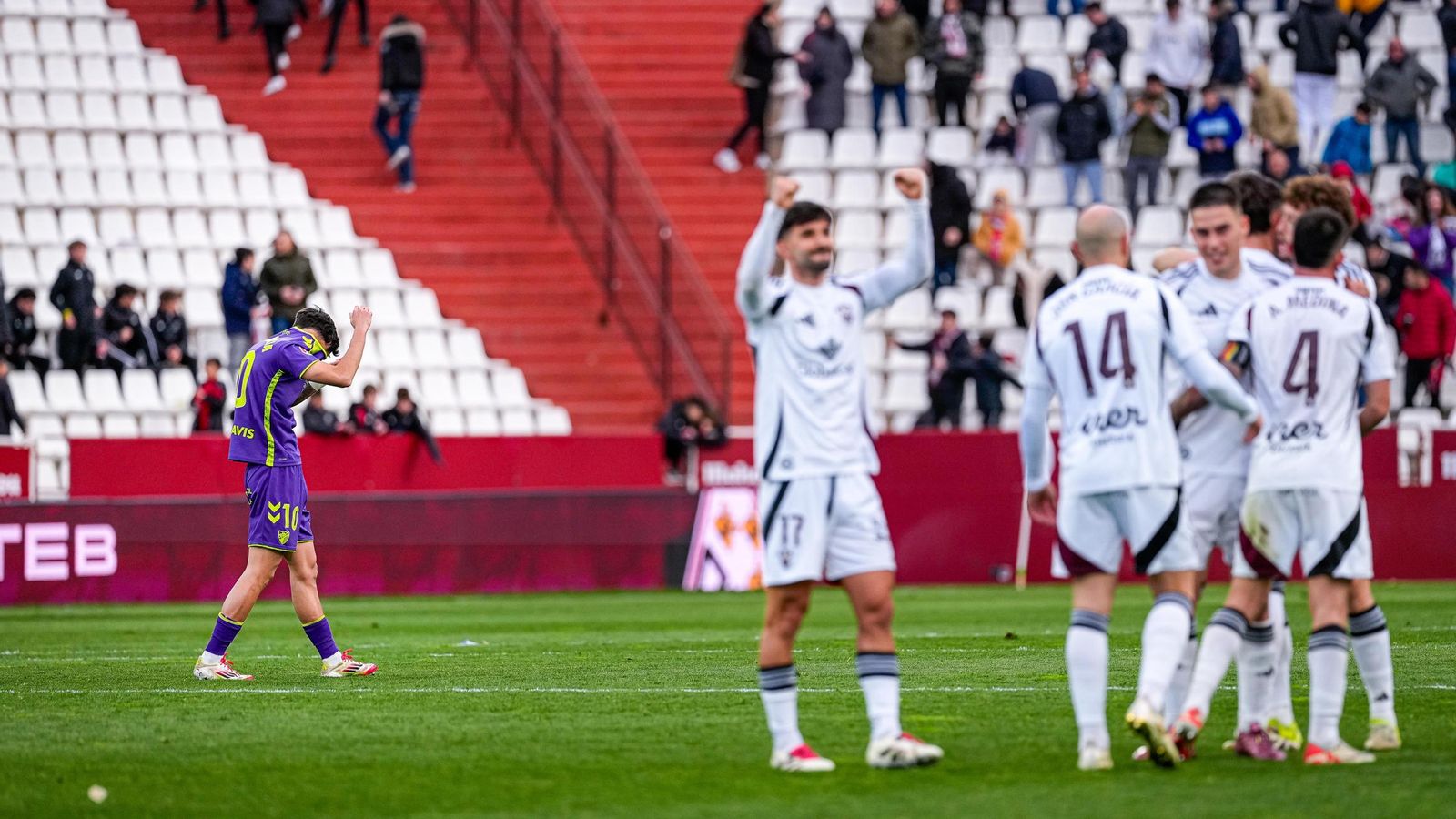 Las fotos del Albacete - Málaga CF