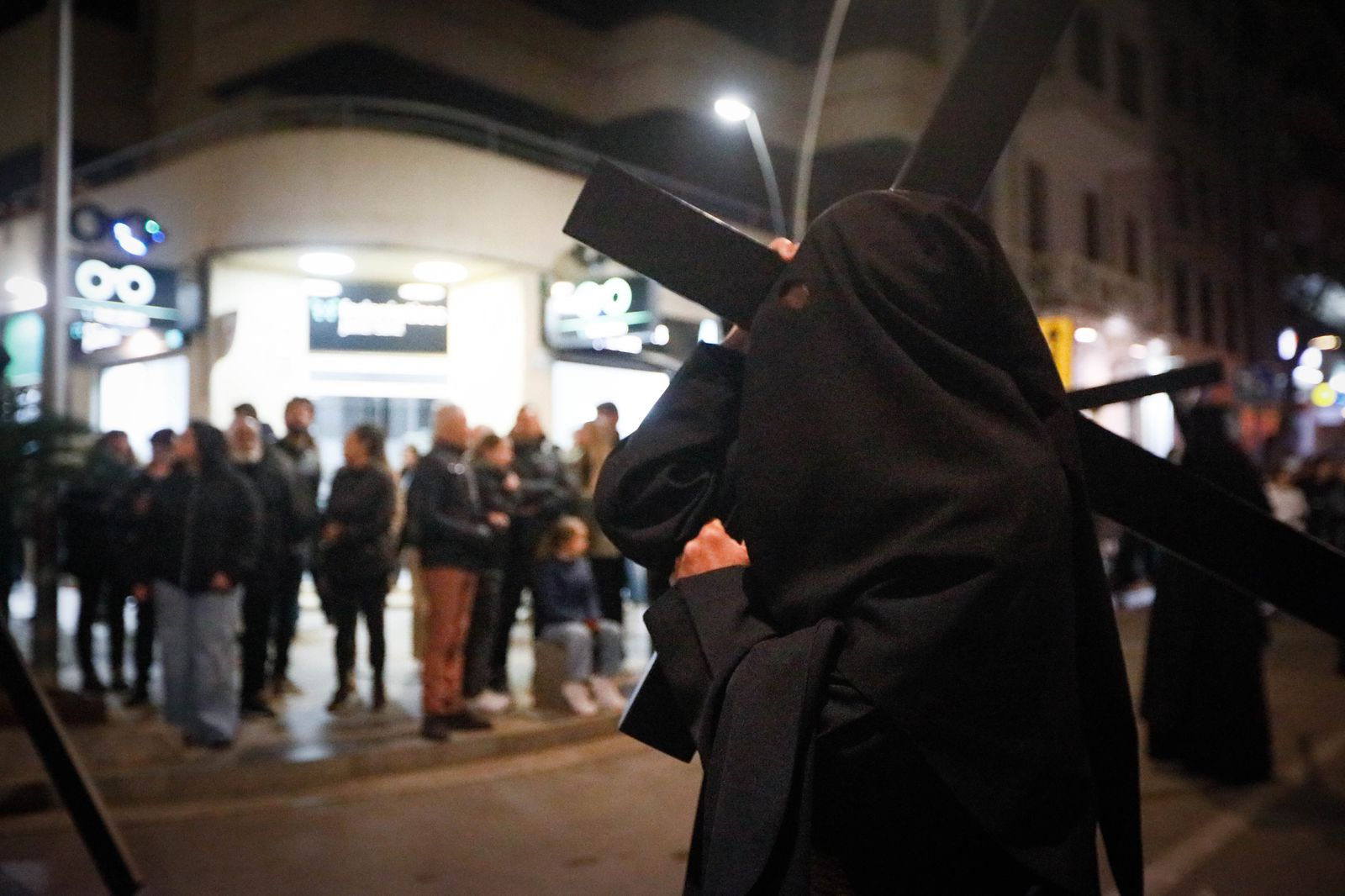La procesión de La Caridad de Almería, en imágenes