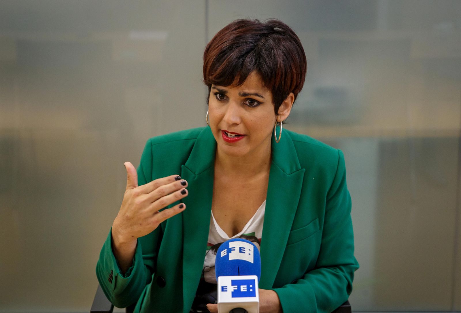 Teresa Rodríguez, en una intervención reciente.