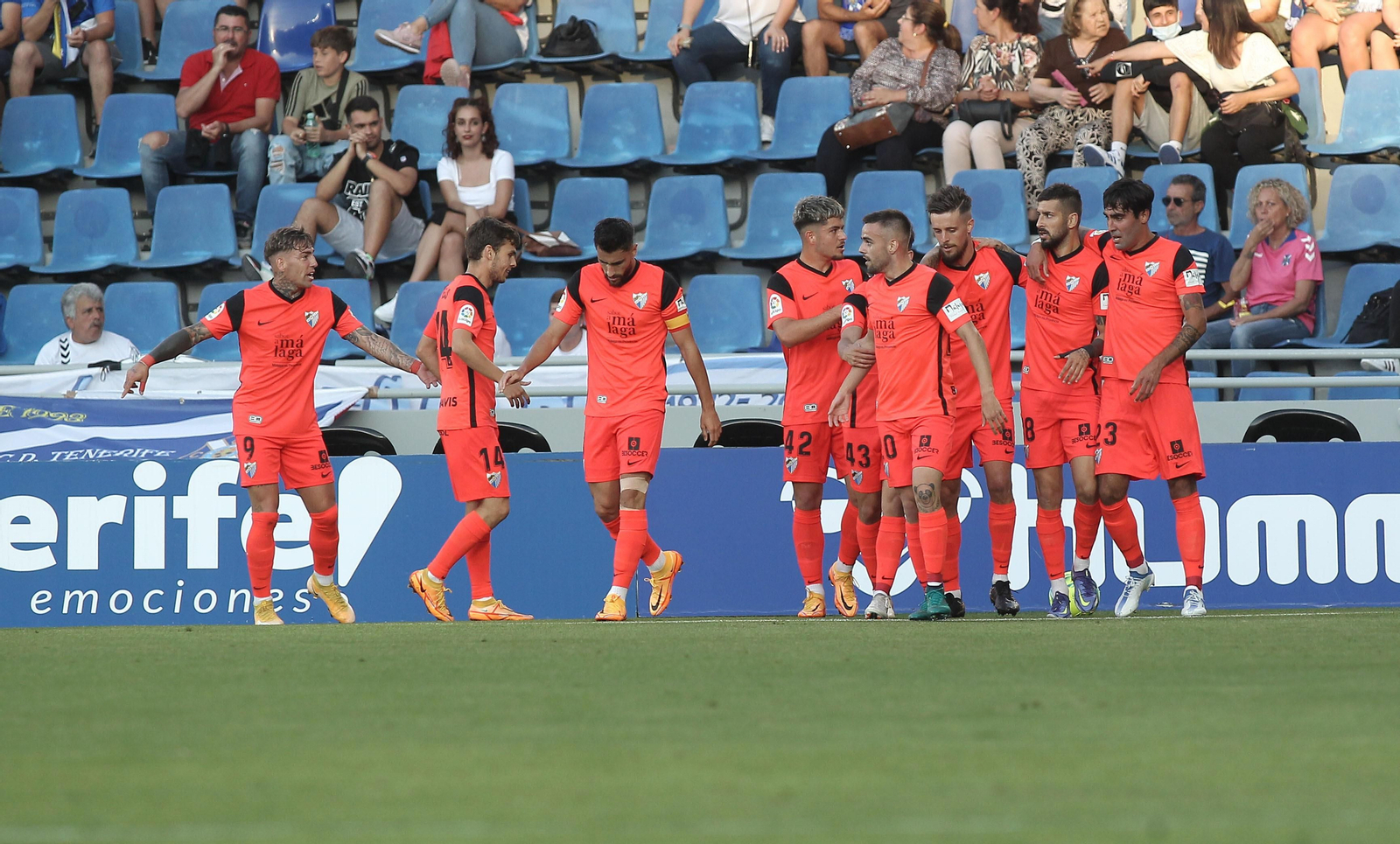 Las fotos del Tenerife-Málaga CF