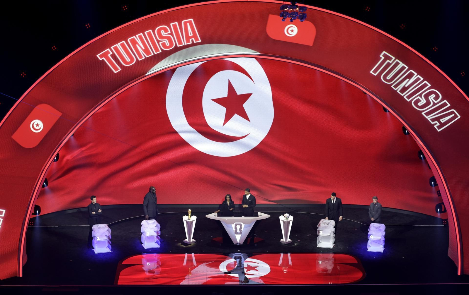 Las fotos del sorteo del Mundial de Estados Unidos, Canadá y México 2026