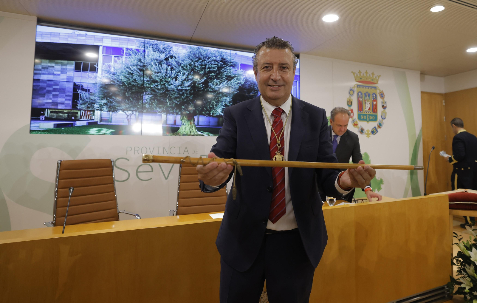 Pleno de constitución de la Diputación, todas las imágenes