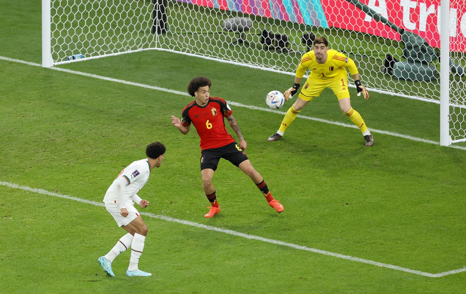 Las fotos del Bélgica-Marruecos del Mundial de Qatar