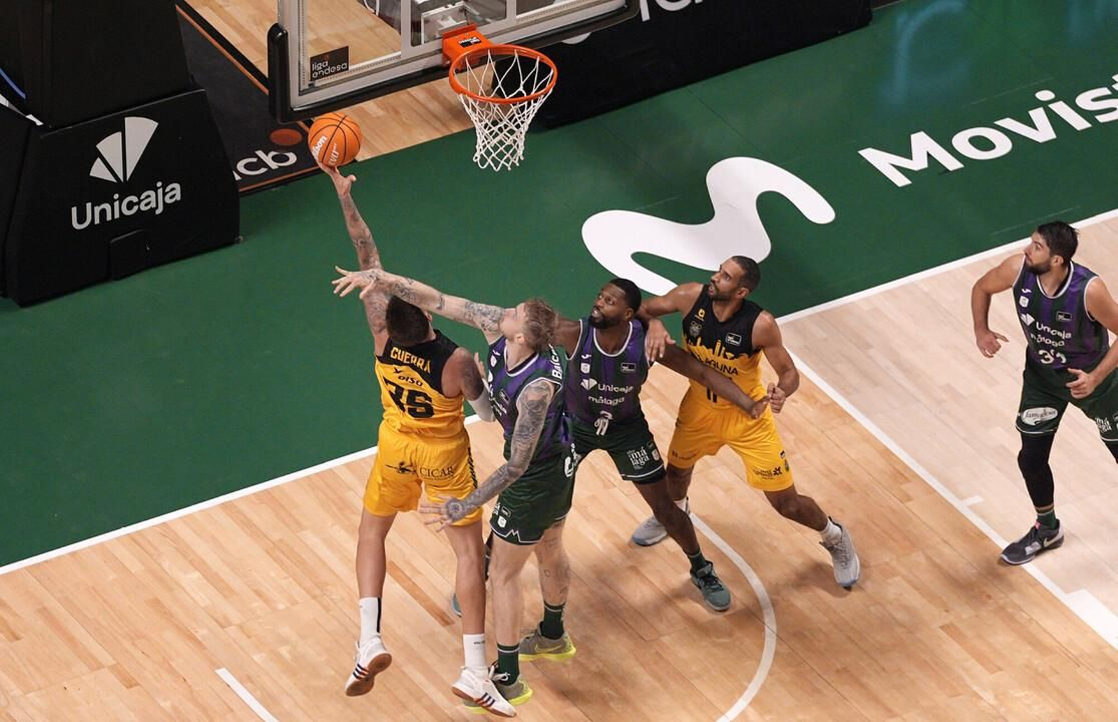 Imagen del partido de esta temporada en ACB.