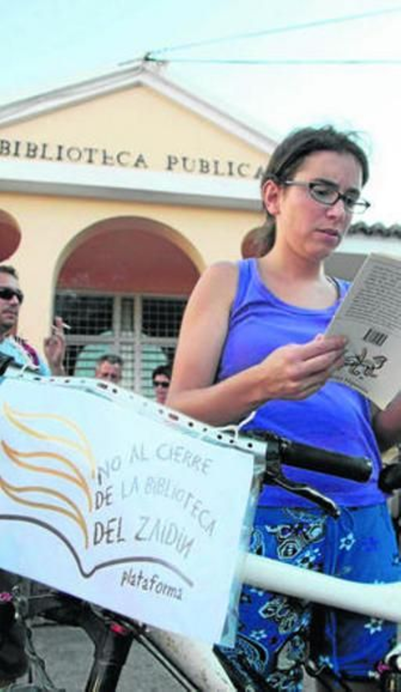 Una de las protestas de los vecinos contra el cierre de Las Palomas.