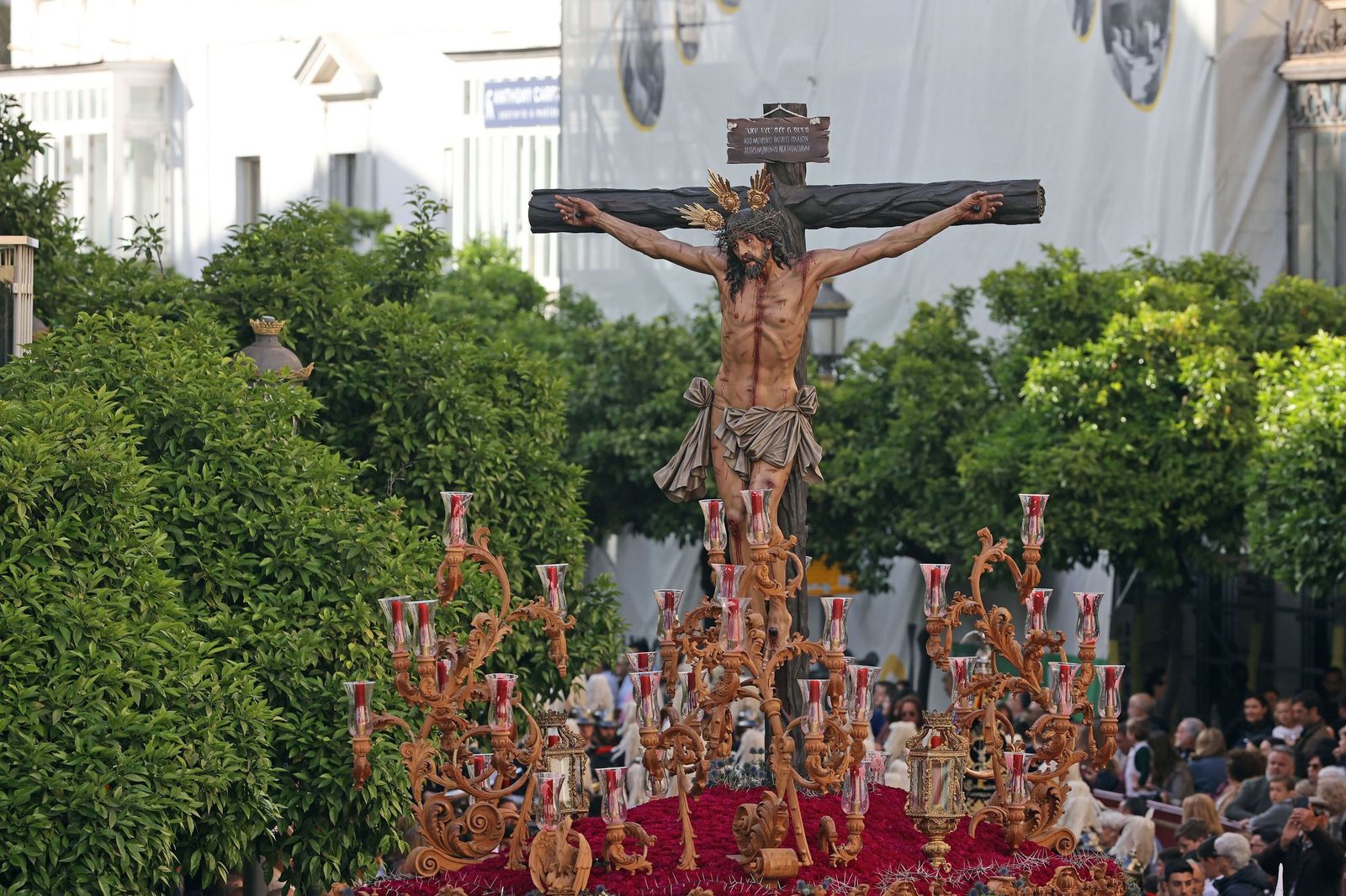 El Crucificado de la Sed, el pasado Lunes Santo.