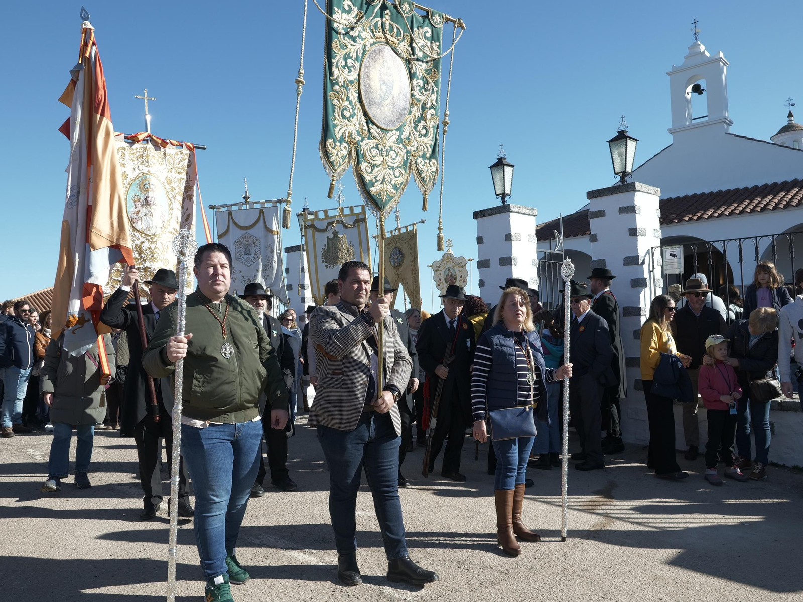 Las mejores imágenes de la romería de traída de la Virgen de Luna de Pozoblanco