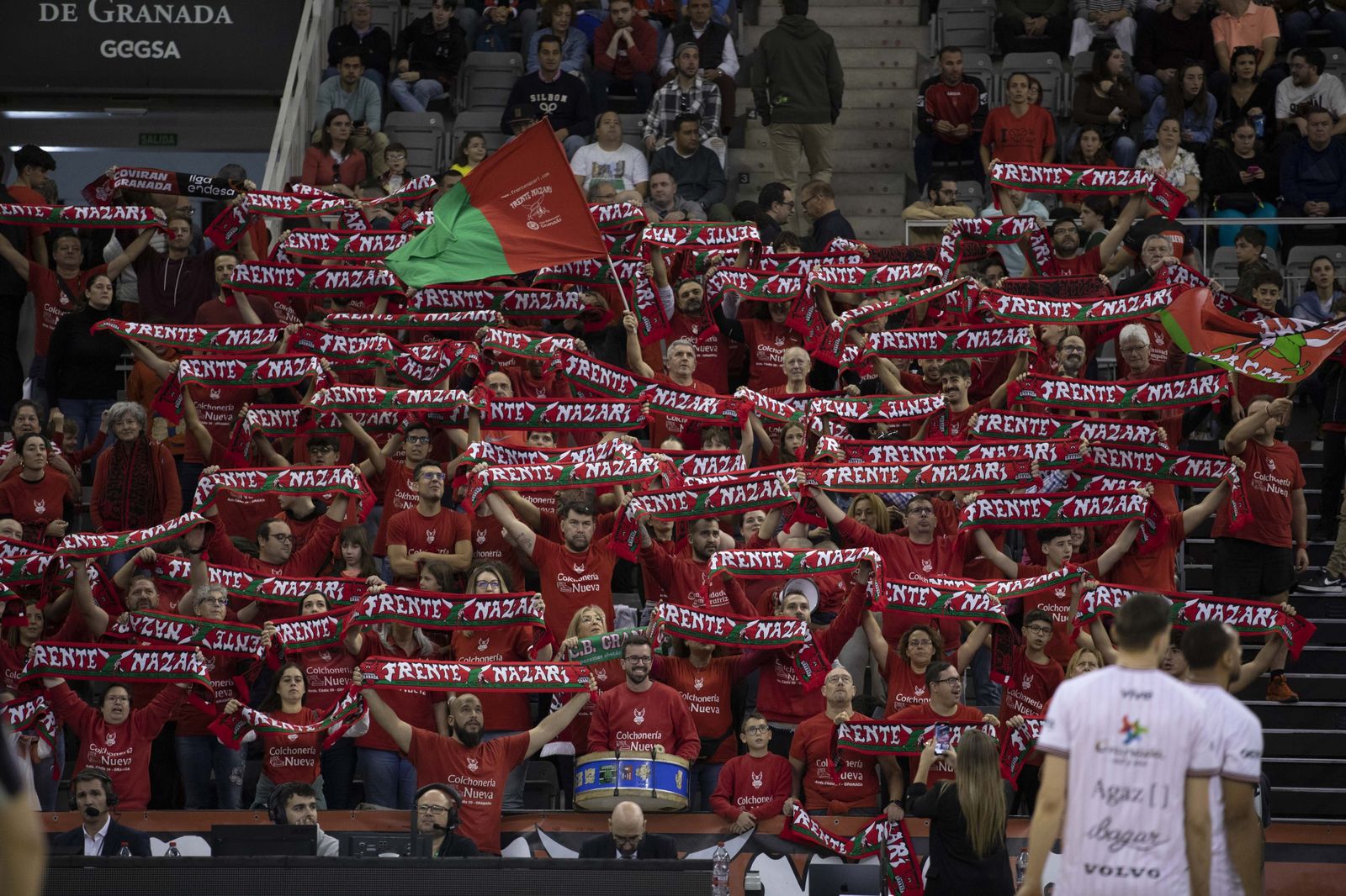 La afición del cuadro granadino espera ver un año más a su equipo en ACB.