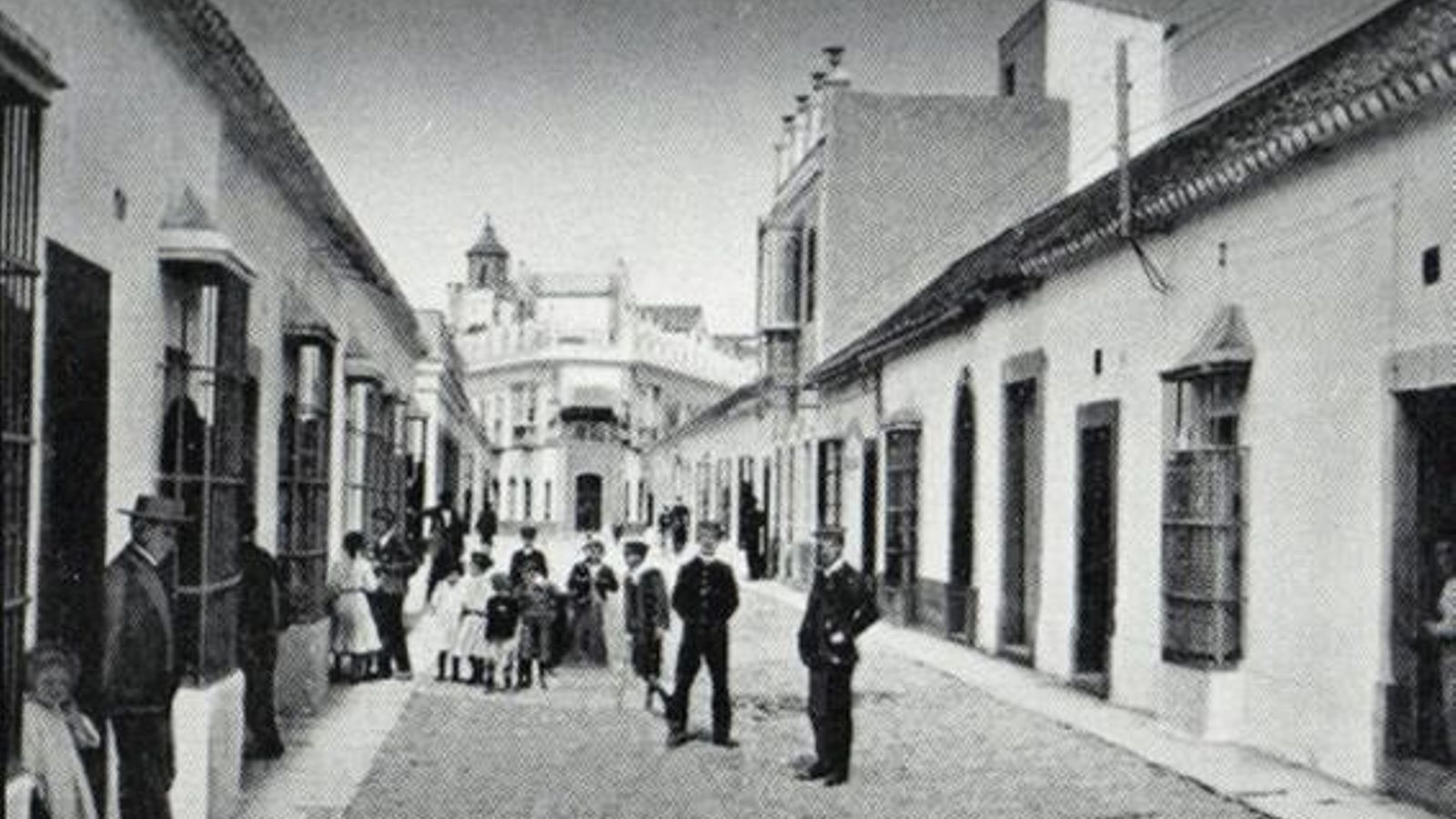 La calle Duque de Almodóvar en Algeciras