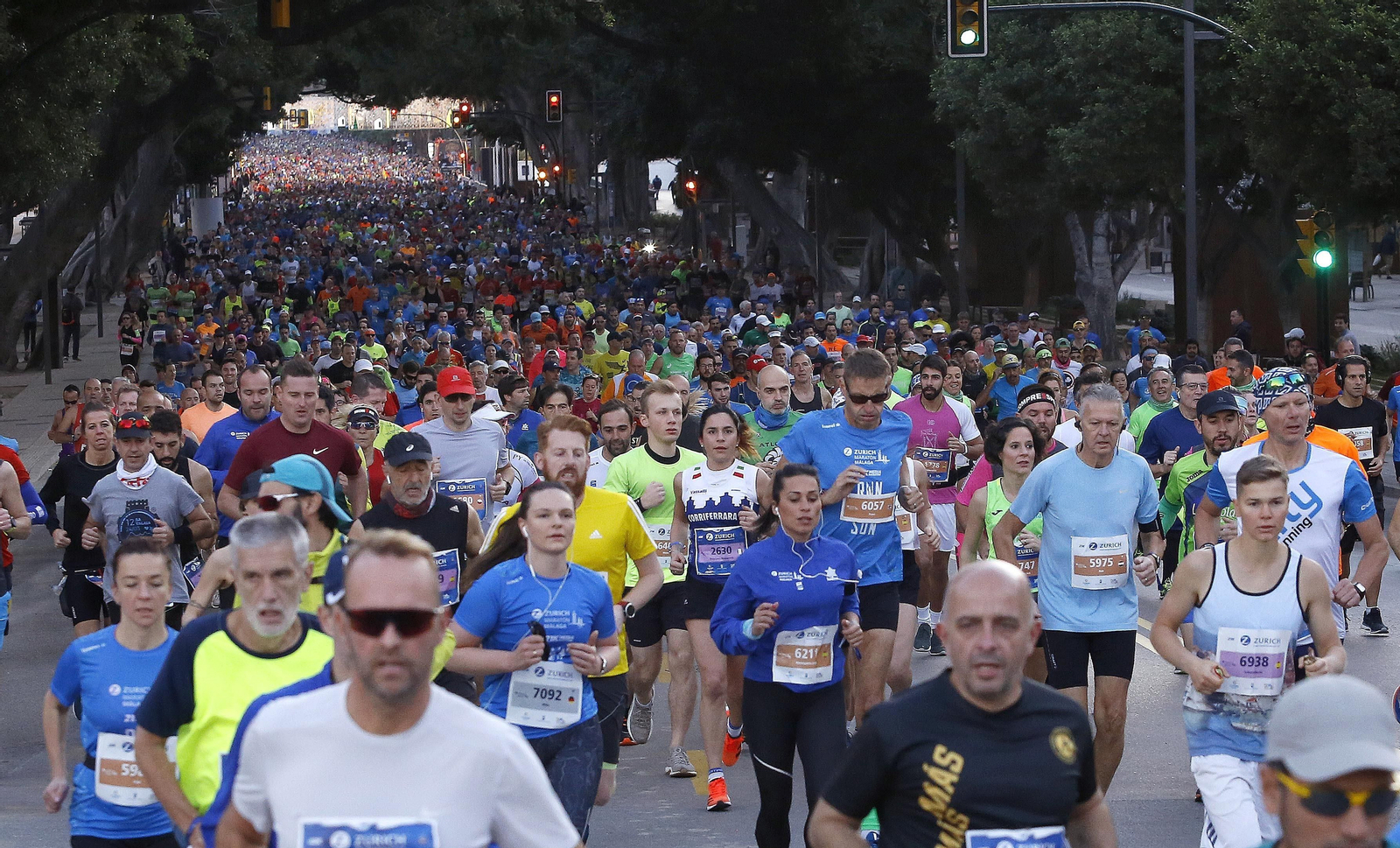 Las fotos del Maratón de Málaga 2019