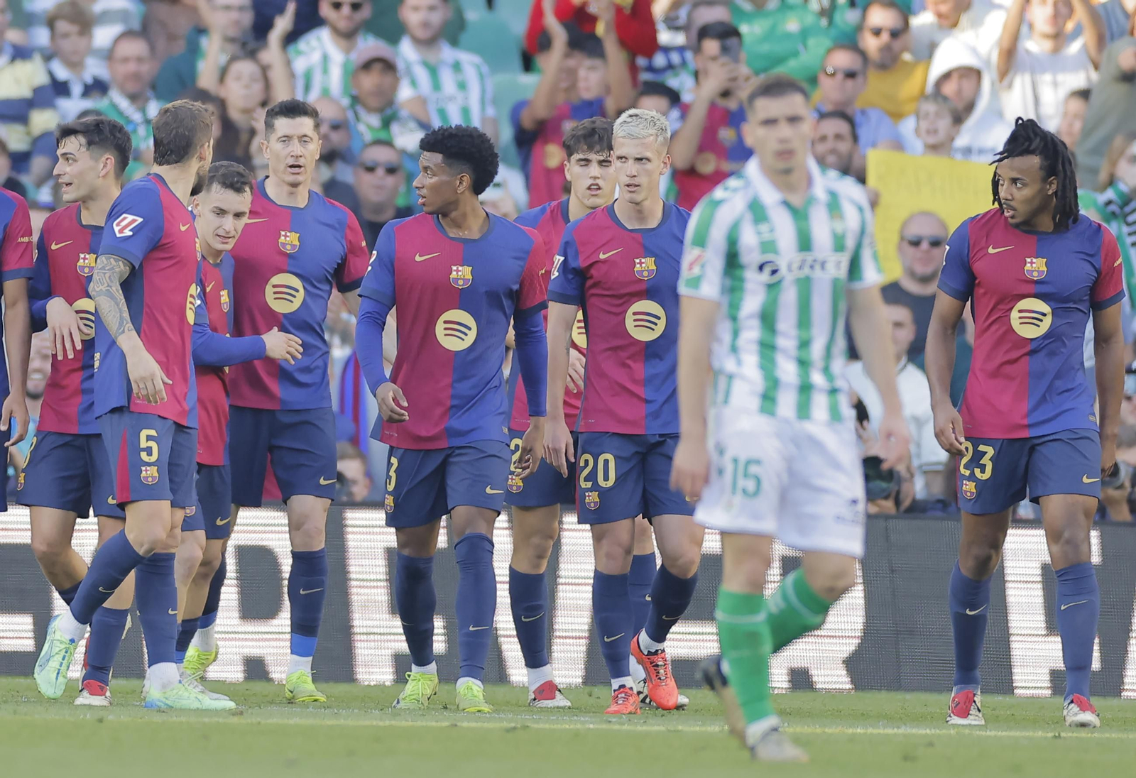 Las fotos del Betis - Barcelona