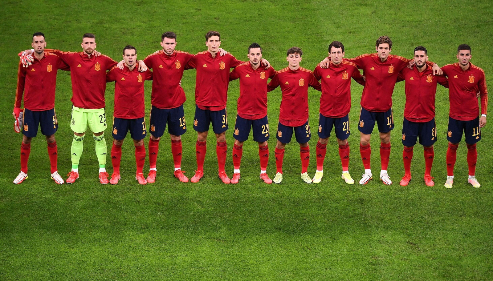 El Italia-España de la Liga de Naciones, en imágenes