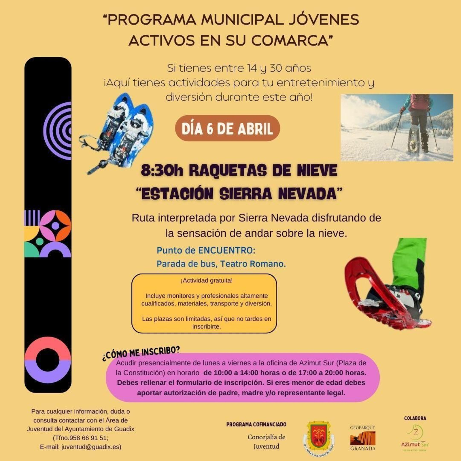 'Raquetas en la nieve', de Guadix a Sierra Nevada