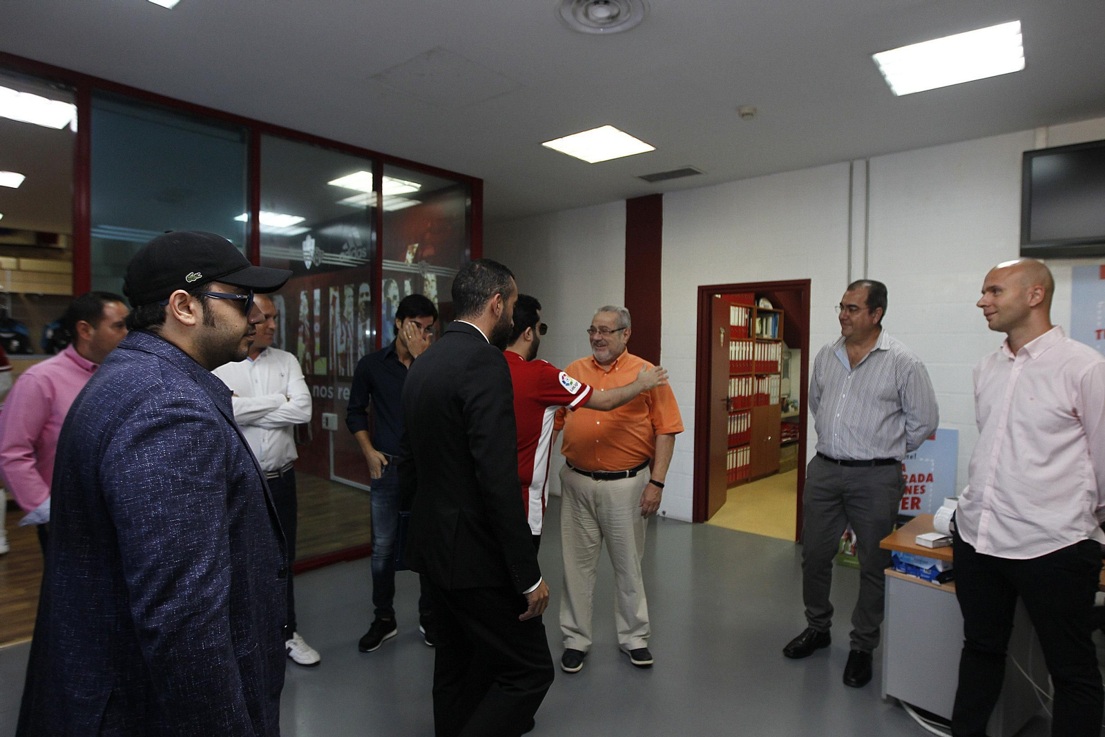 Fotogalería rueda de prensa dueño U.D. Almería, Turki Al-Sheik