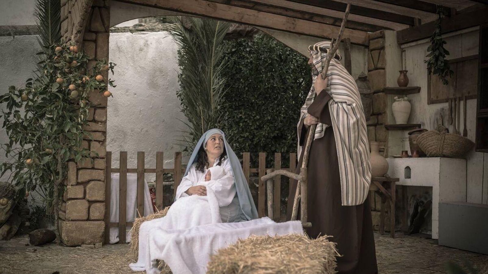 Recreación del nacimiento en ediciones anteriores