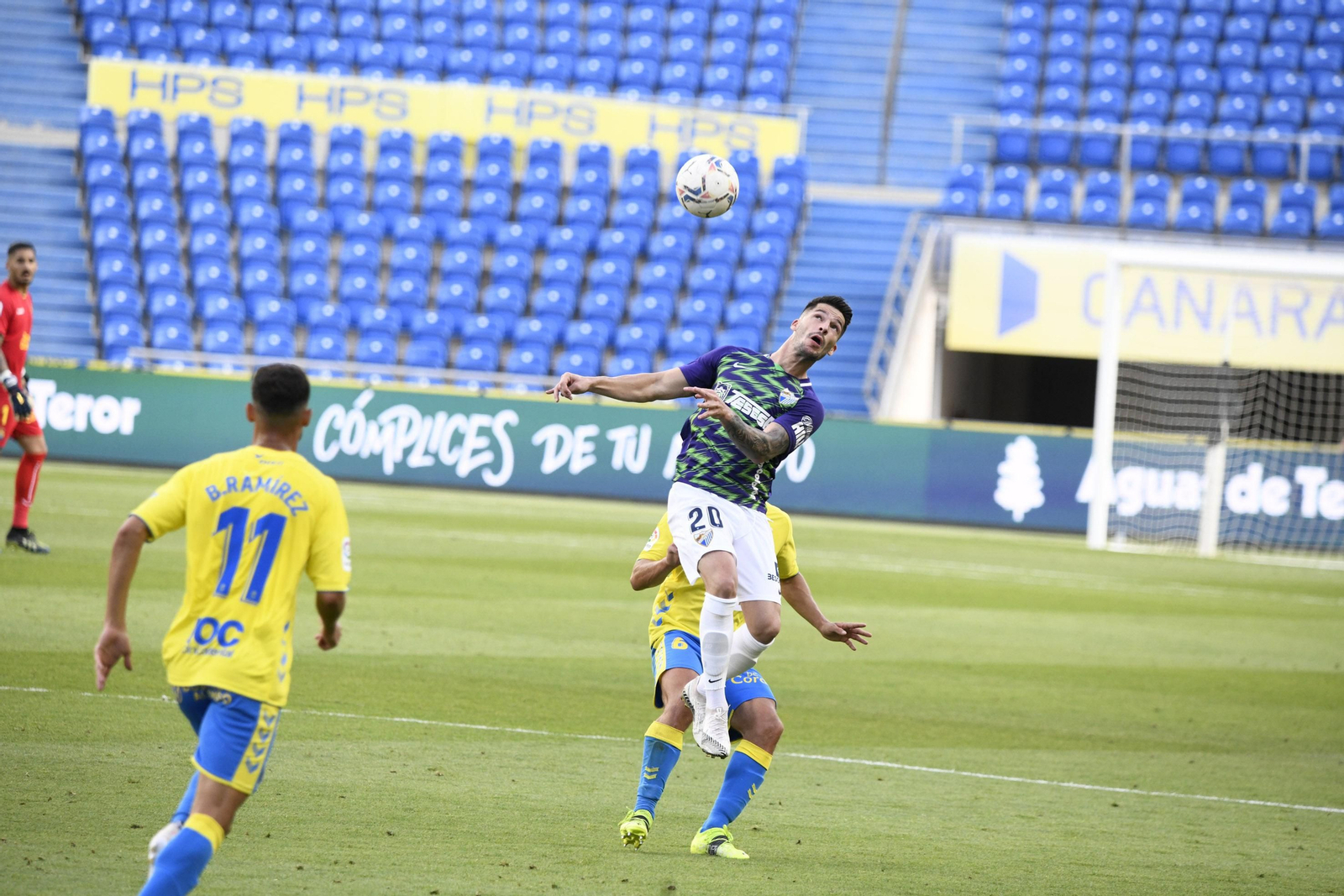 El Las Palmas-Málaga CF, en fotos