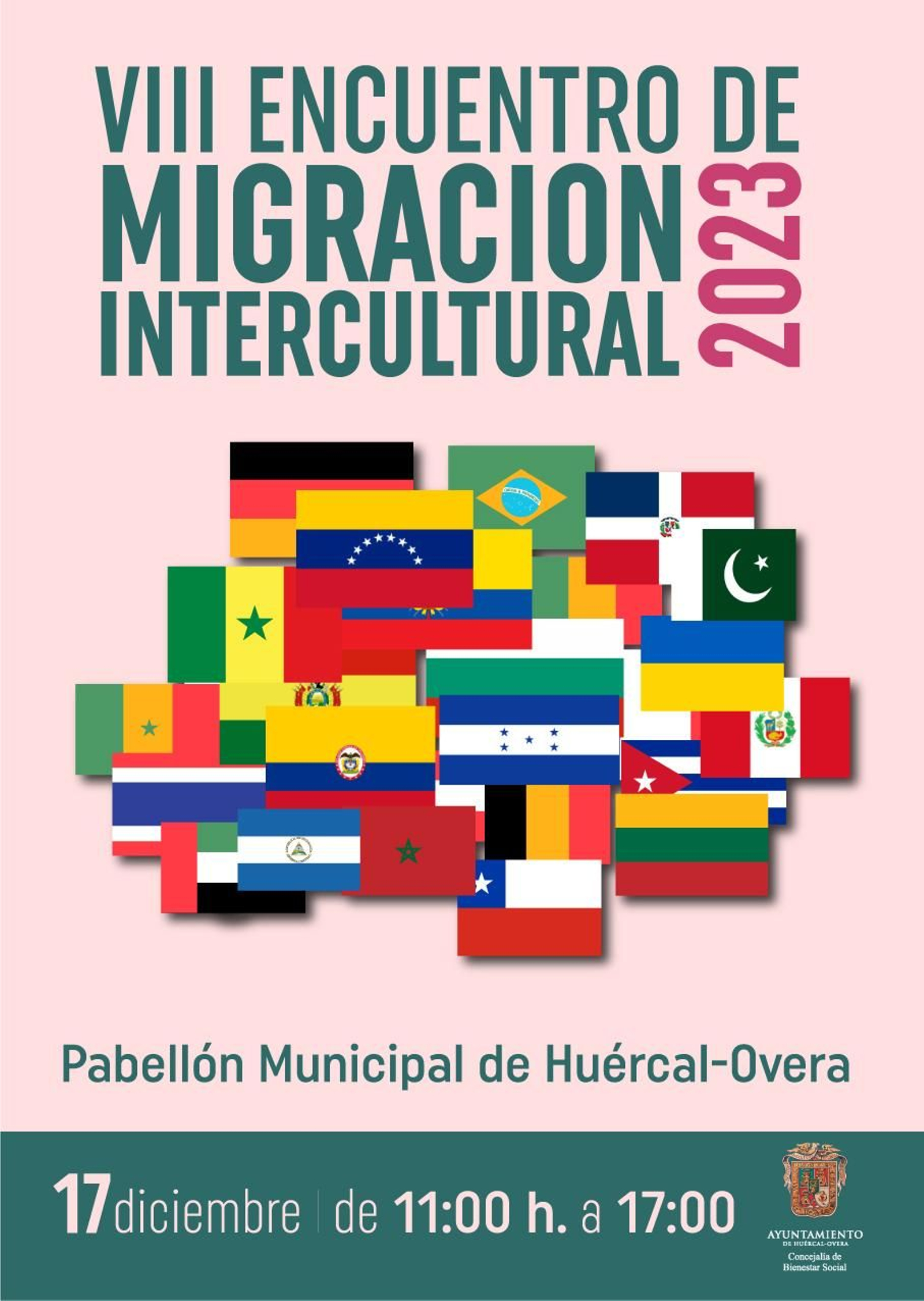 Cartel del VII Encuentro de Migración Intercultural.