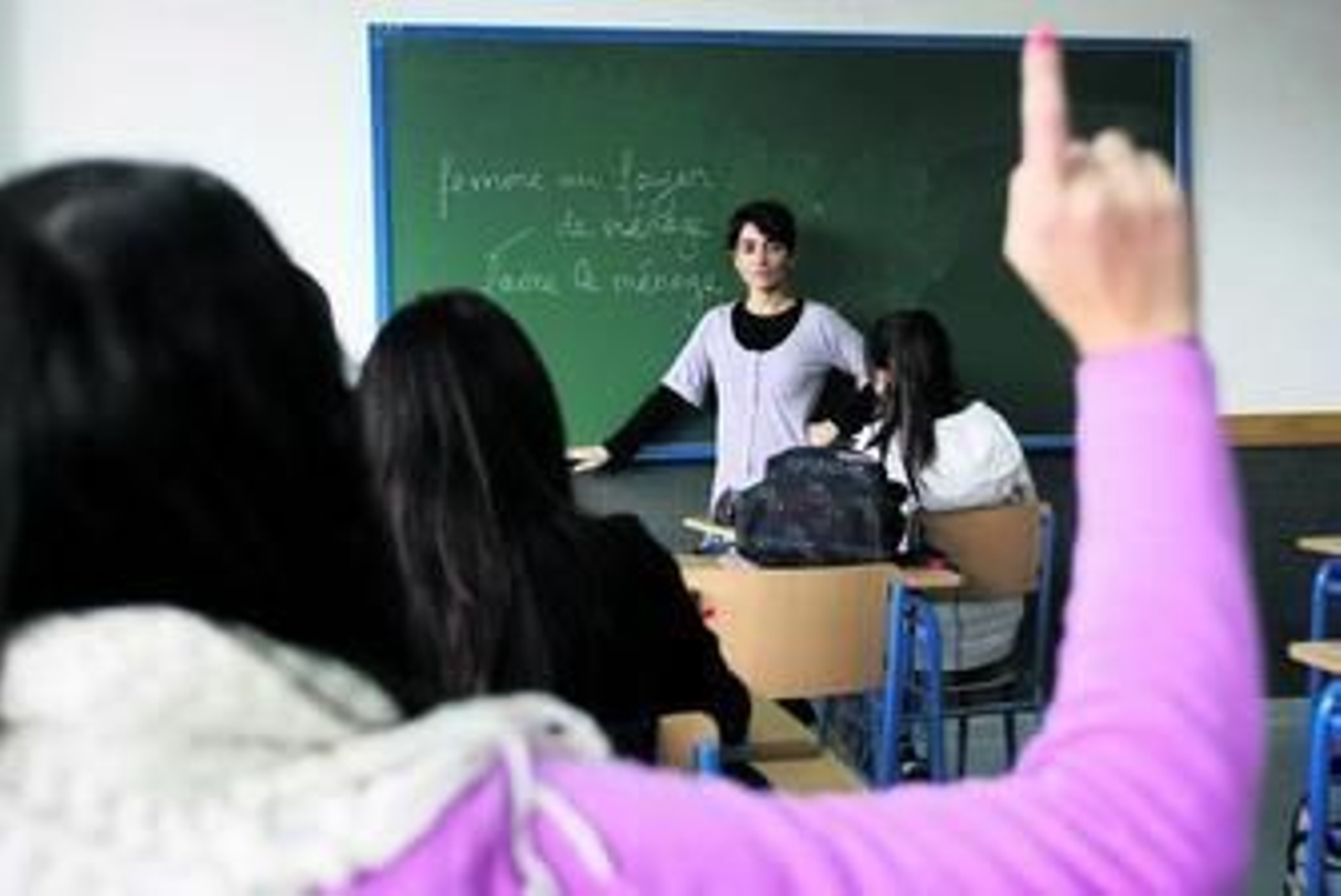 Clase de Bachillerato.