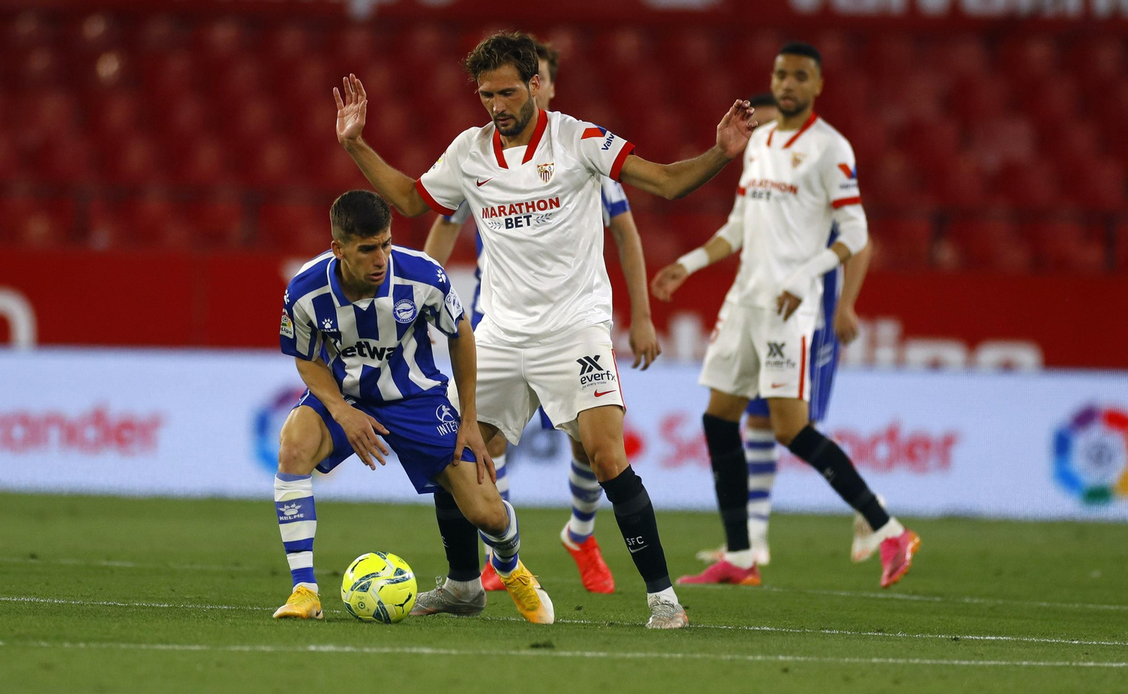 Las imágenes del Sevilla-Alavés