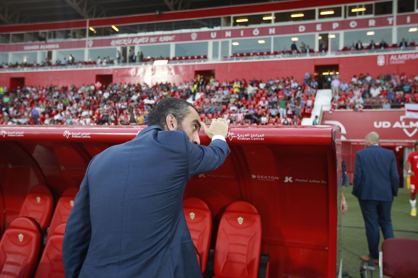 Imágenes del partido de fútbol U.D. Almería-Girona F.C.
