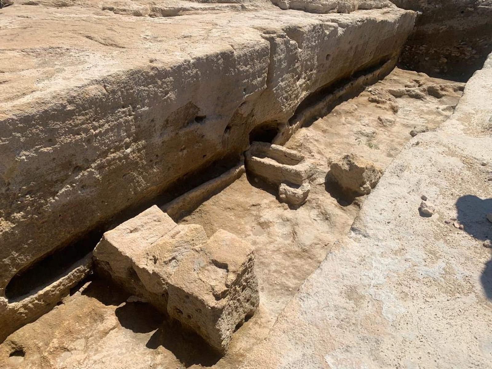 La necrópolis fenicia encontrada recientemente en Osuna.