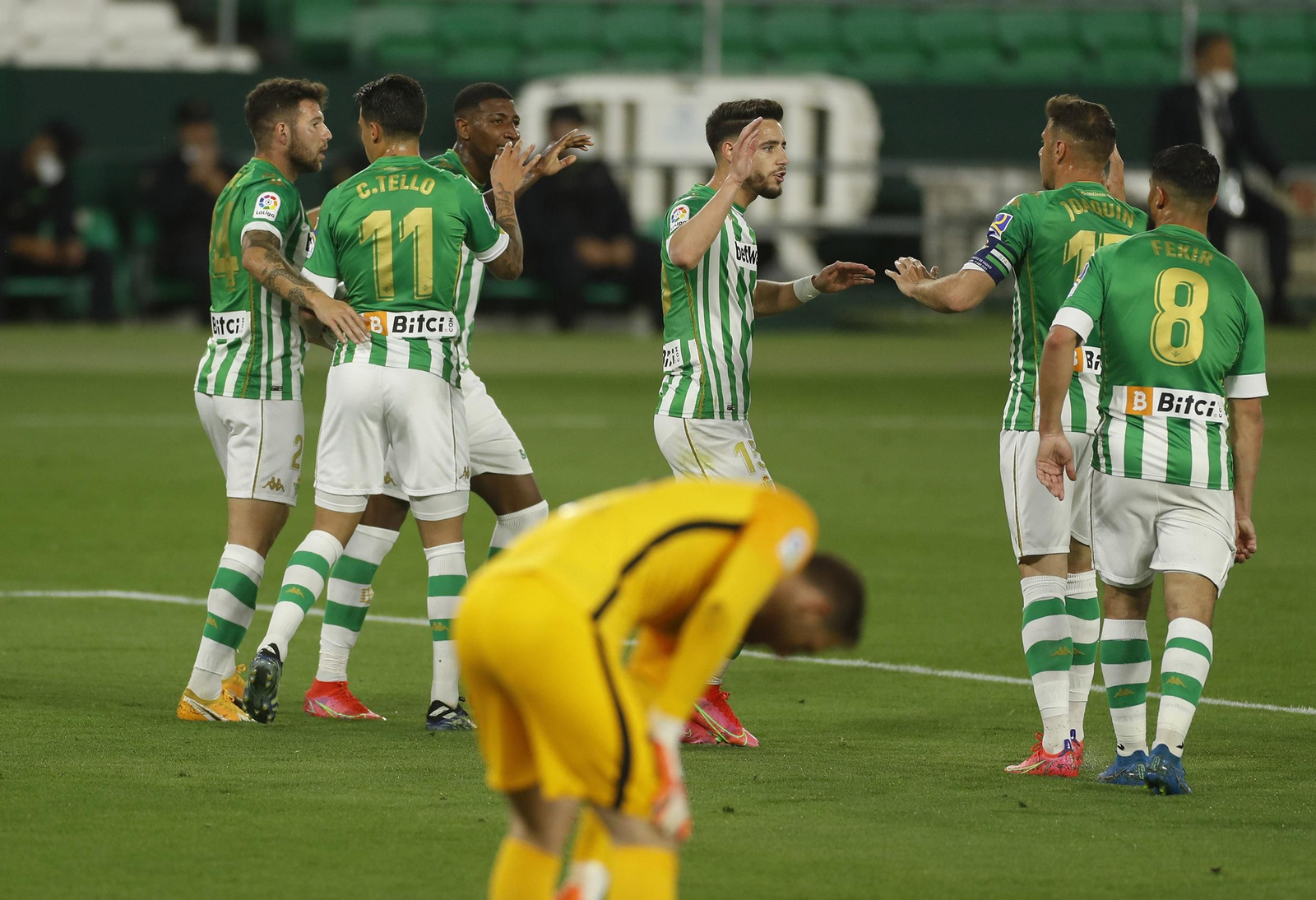 Las imágenes del Betis-Atlético de Madrid