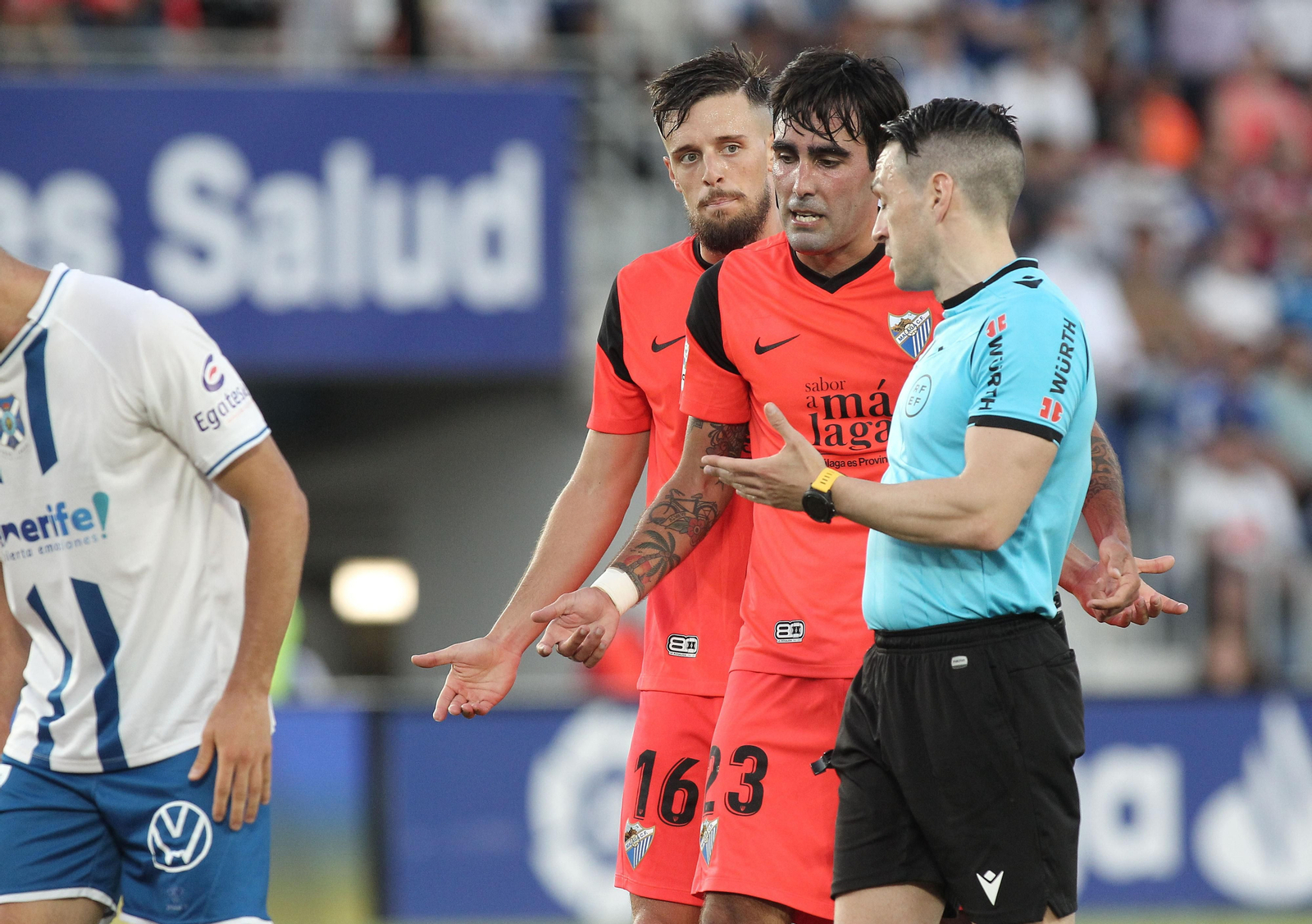 Las fotos del Tenerife-Málaga CF