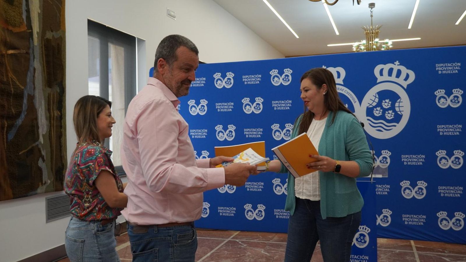 Acto de presentación de los nuevos proyectos en la Diputación.