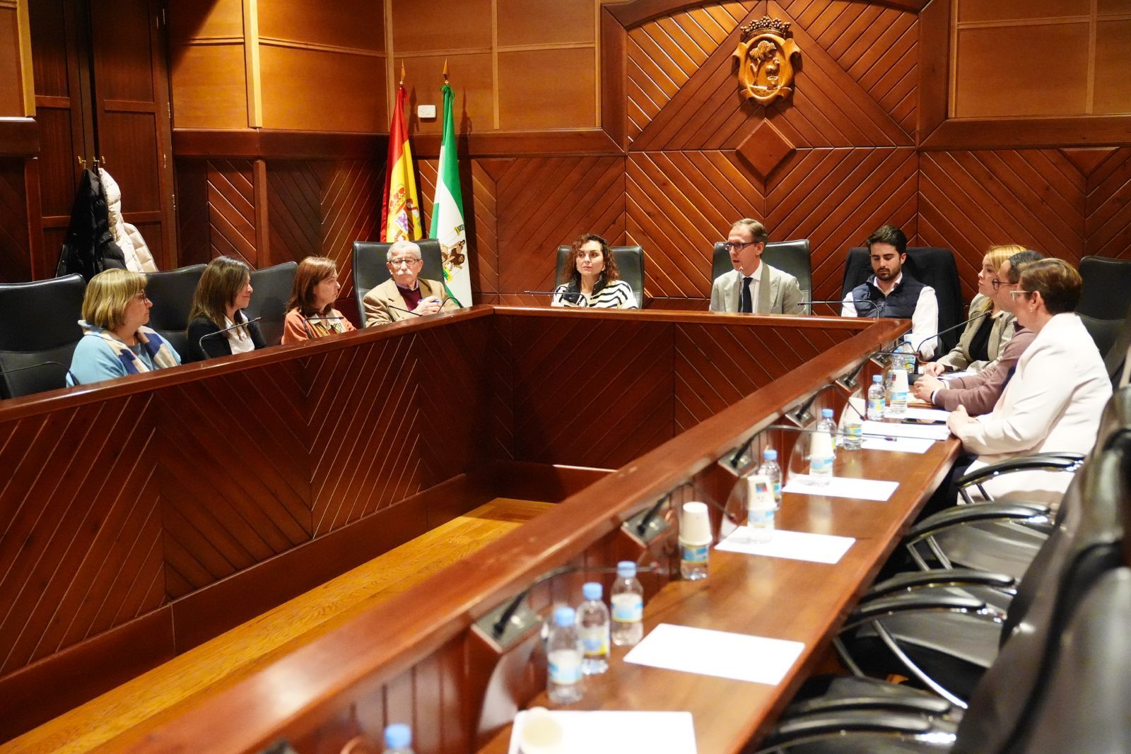 Un momento del pleno celebrado ayer en Pozoblanco.