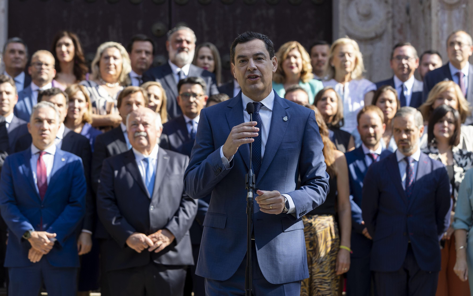 La constitución del Parlamento andaluz, todas las imágenes