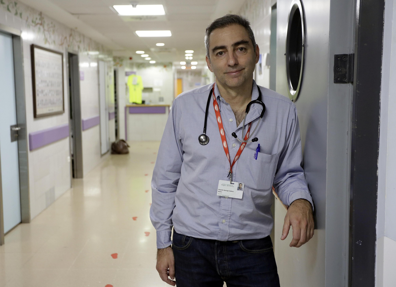 Eduardo Quiroga, especialista en oncología pediátrica.