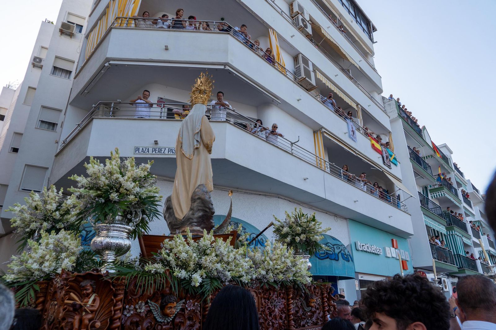 Imágenes de la Solemne Procesión marítima de la Virgen del Carmen en Punta Umbría