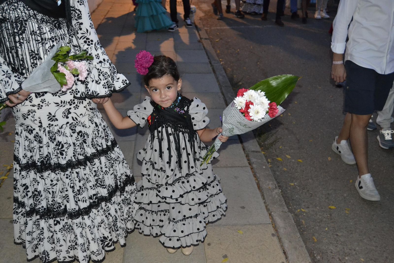 El pregón y la ofrenda floral a la Virgen de la Estrella en Villa del Río, en imágenes
