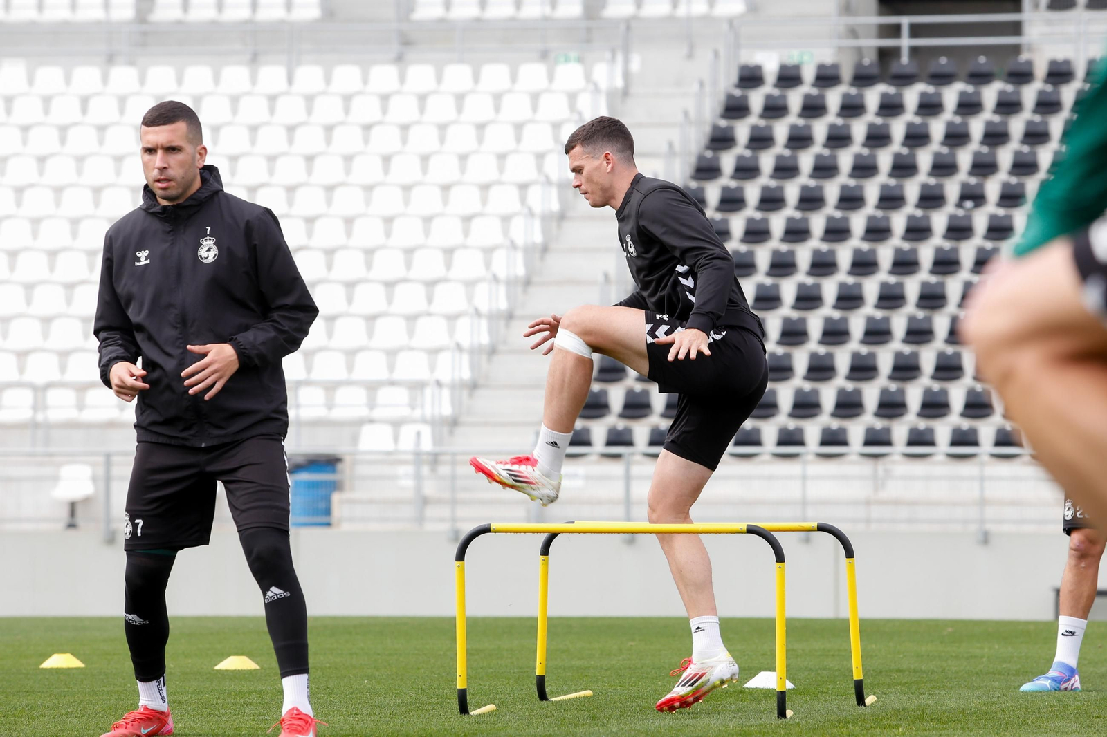 Las fotos del entrenamiento de la Balona previo a su visita al UCAM Murcia
