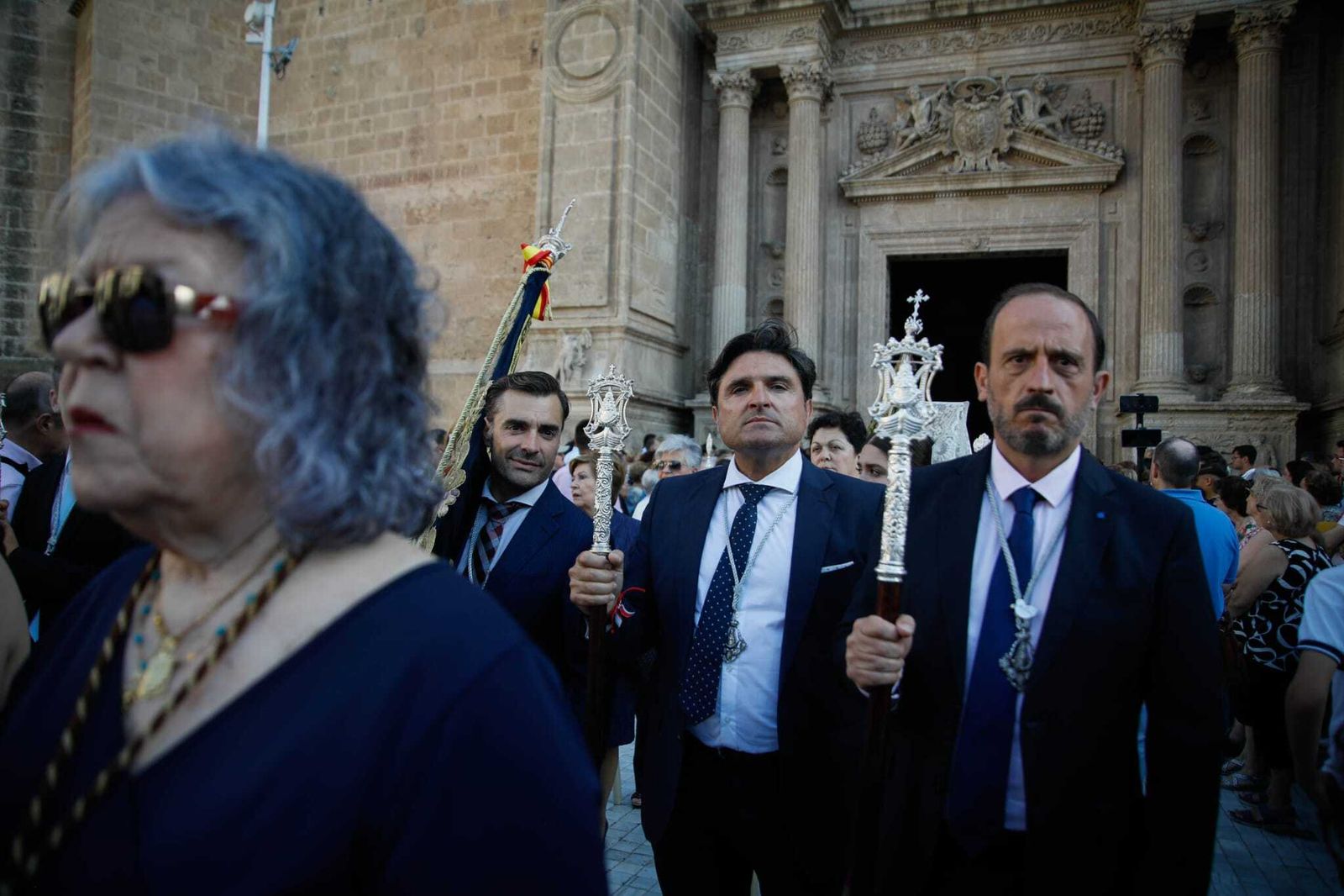 Imágenes de la procesión del Corpus Christi en Almería: así han sido la misa y la posterior marcha por la capital