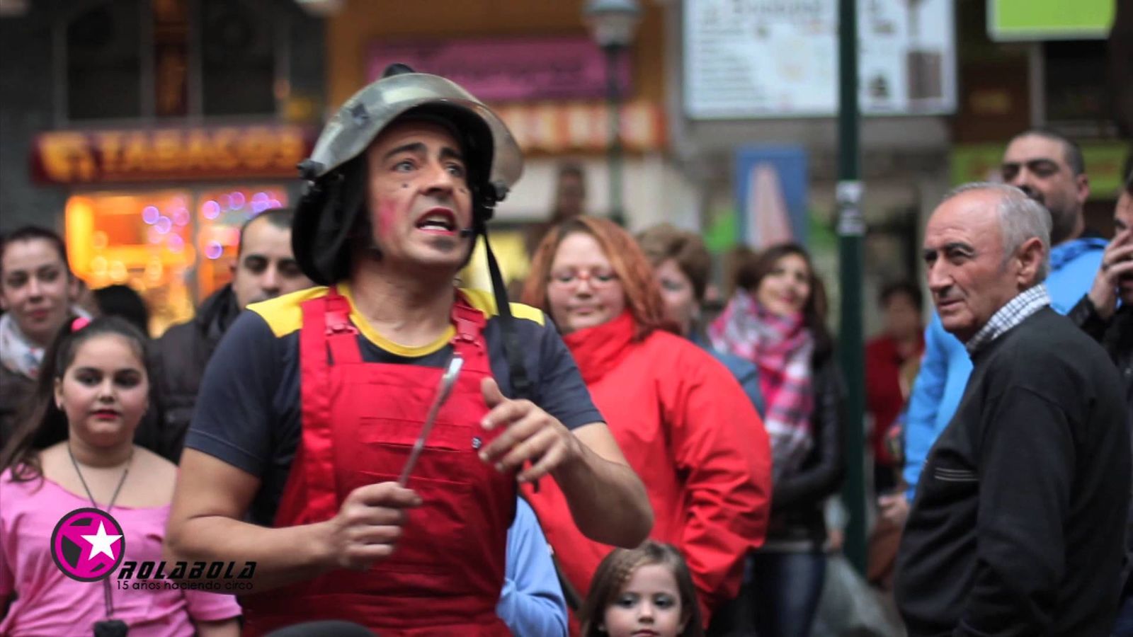 Alfonso de la Pola, de Rolabola, en una actuación.