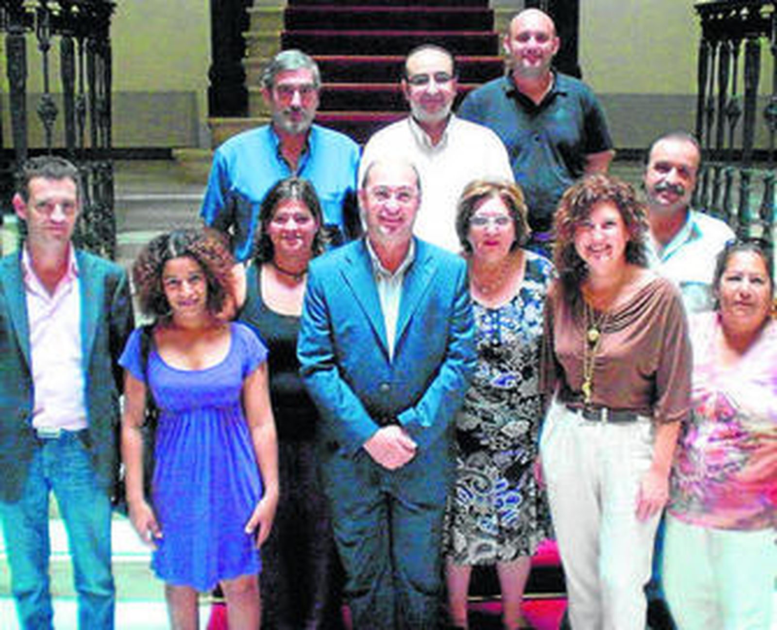 Los premiados de este año.