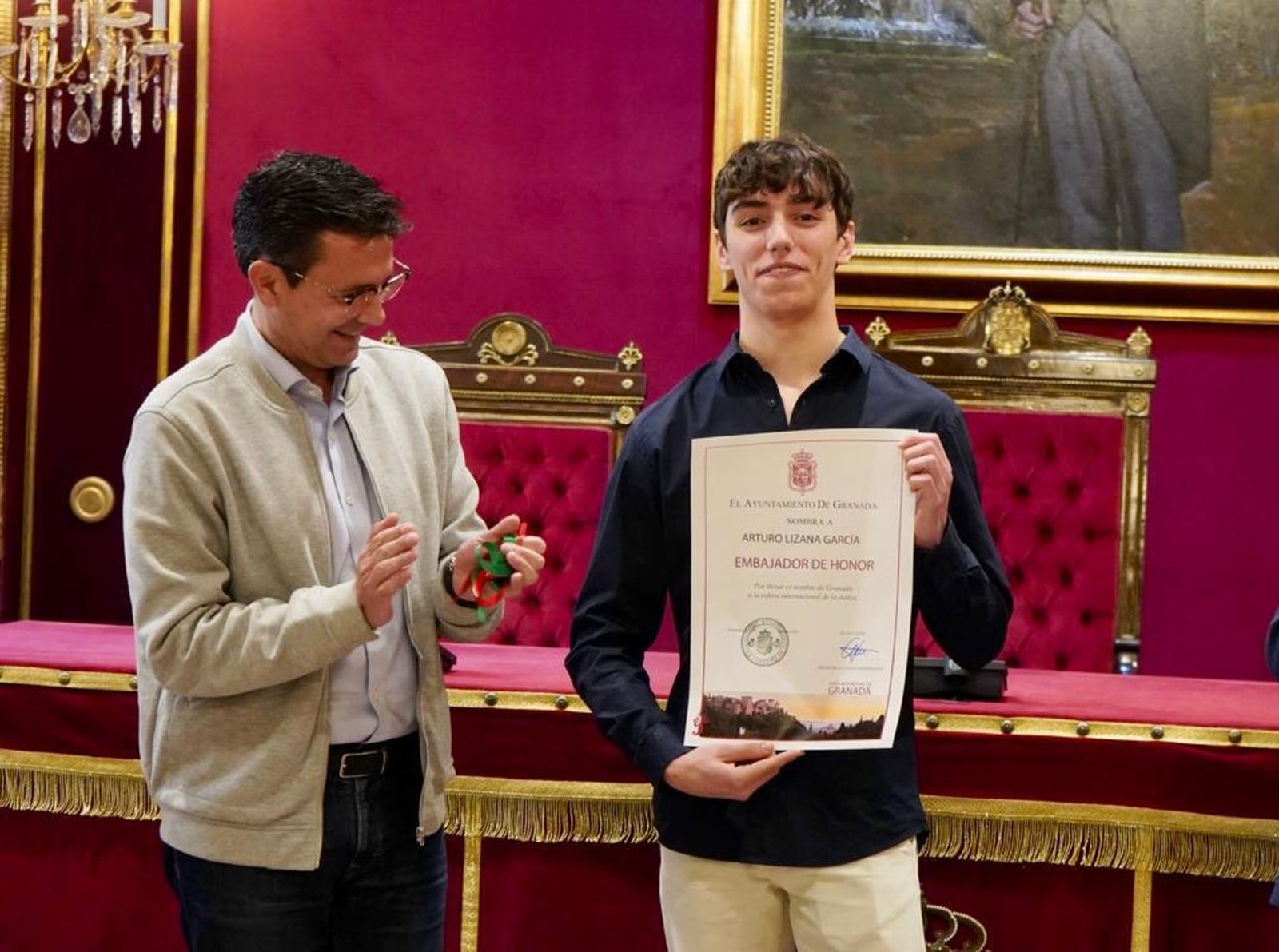 Granada nombra como Embajador de Honor de la ciudad al bailarín Arturo Lizana