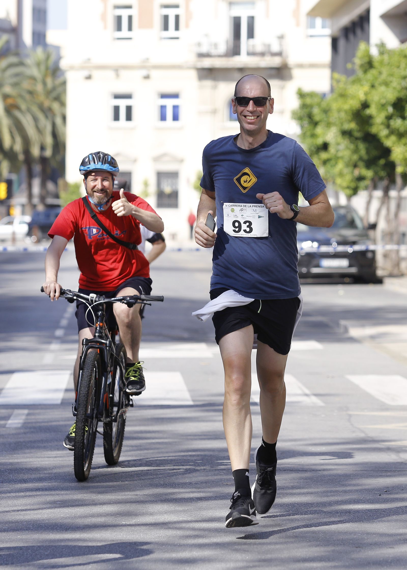 Las mejores fotografías de la Carrera de la Prensa de Málaga de 2019